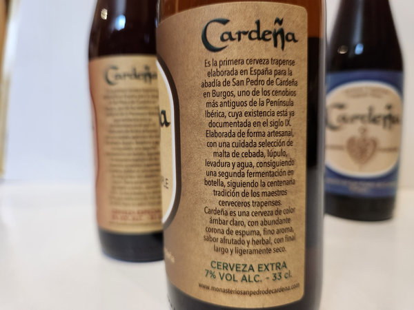 Cerveza Tripel Cardeña