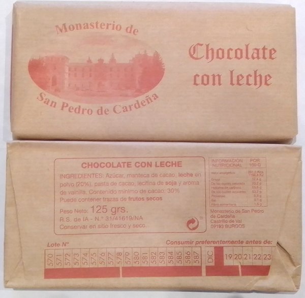 Chocolates Artesanos San Pedro de Cardeña